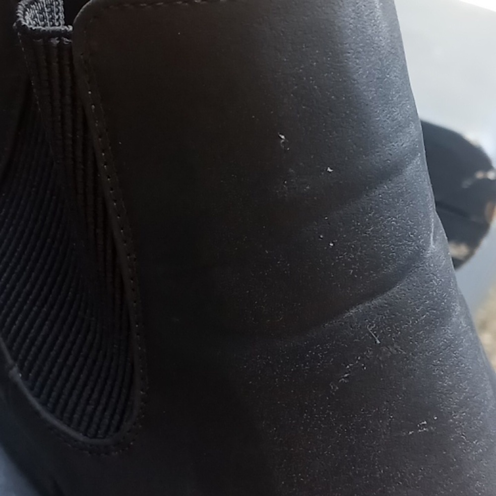 Pierre Dumas double zip back black booties boots size 9 - Picture 13 of 13